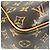 Borsa Louis Vuitton Monogram Deauville Mini Boston Marrone - vista 16