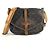 Borsa Louis Vuitton Monogram Saumur 30 Flap Marrone