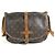 Borsa Louis Vuitton Monogram Saumur 30 Flap Marrone - vista 2