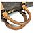 Borsa da viaggio Louis Vuitton Monogram Keepall Bandoulière 50 Marrone - vista 10