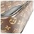 Valigetta Louis Vuitton Monogram Macassar Port Document Voyage GM Marrone Nero - vista 15