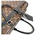Valigetta Louis Vuitton Monogram Macassar Port Document Voyage GM Marrone Nero - vista 4