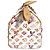 Louis Vuitton Monogram Watercolor Speedy 30 Mini Boston Tasche Weiß Mehrfarben - Ansicht 6