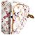 Louis Vuitton Monogram Watercolor Speedy 30 Mini Boston Tasche Weiß Mehrfarben - Ansicht 8