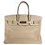 Birkin Borsa Tote in pelle Togo beige Hermès