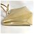 Borsa Louis Vuitton Monogram Vernis Wilshire MM Beige - vista 3