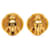 Orecchini a clip Chanel Coco Mark D'oro  - vista 2