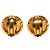 Chanel Coco Mark runde Ohrringe Golden - Ansicht 2