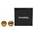 Chanel Coco Mark runde Ohrringe Golden - Ansicht 4