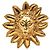 Spilla Chanel Vintage con Motivo Leone D'oro