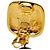 Orecchini a clip Chanel Vintage Coco Mark Marrone D'oro - vista 4