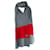 Chanel, Sciarpa oversize in cashmere con logo CC Grigio - vista 2