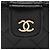 Beauty case Chanel in agnello e resina con catena elegante Nero - vista 9