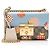 Borsa a tracolla piccola Gucci GG Supreme Les Pommes Padlock Marrone Beige
