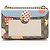 Borsa a tracolla piccola Gucci GG Supreme Les Pommes Padlock Marrone Beige - vista 3