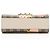 Borsa a tracolla piccola Gucci GG Supreme Les Pommes Padlock Marrone Beige - vista 4