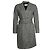 Autre Marque Suistudio, Karo-Trenchcoat in Schwarz-Weiß