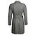 Autre Marque Suistudio, Karo-Trenchcoat in Schwarz-Weiß - Ansicht 3