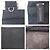 Bolso de hombro de nylon Prada Tessuto con logotipo triangle Negro - vista 5