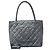 Chanel Borsa Shopper in Pelle Caviar Trapuntata Nera Nero
