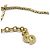 Collana Dior Oval Oblique con strass - vista 4