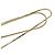 Collana Dior Oval Oblique con strass - vista 6