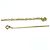 Collana Dior Oval Oblique con strass - vista 8