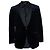 Autre Marque Giacca da smoking in velluto nero Richard James