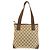 Gucci GG Canvas Leder Tote Bag Braun - Ansicht 2