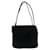 Tote in nylon Prada con logo Triangle Nero - vista 2