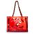 Chanel, tote barbie in plexi metallizzato con CC 1995 Rosso