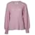 Autre Marque Mads Nørgaard, rosa gerippter Pullover Pink  - view 1