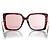 Gucci, rosa oversized Havana Sonnenbrille Golden Metallisch - Ansicht 4