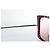 Gucci, rosa oversized Havana Sonnenbrille Golden Metallisch - Ansicht 7