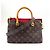 Borsa Louis Vuitton Pallas BB Monogram Marrone