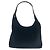 Borsa a tracolla hobo in tela nera Gucci Nero - vista 2