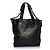 Chanel, Borsa tote 2way Deca coco in pelle nera Nero