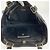 Borsa a mano Prada in pelle e nylon con logo Nero - vista 9