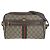 Borsa a tracolla Gucci Ophidia in tela GG Supreme e pelle Marrone Beige