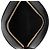 Borsa a tracolla rotonda Saint Laurent Matelasse Grain de Poudre Monogram Vinyle Nero - vista 7