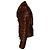 Versace, Ponyskin Leopard Biker-Jacke FW24 Braun - Ansicht 4