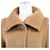 Max Mara Abrigo MaxMara 100% lana Beige Camello - vista 2