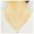 Autre Marque Collana in oro bianco Au750 e diamanti Argento - vista 6