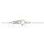 Autre Marque Collana con Diamanti Pt900/Pt850 Argento - vista 5