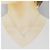 Autre Marque Collana con Diamanti Pt900/Pt850 Argento - vista 6
