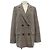 Autre Marque Chaqueta entallada Blue Label Crestbridge Negro Roja Beige