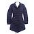 Abrigo de Plumón Moncler ANJONY Azul Azul marino