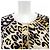 Autre Marque Túnica Leonard Beige Amarillo Estampado de leopardo - vista 5