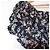 Autre Marque LILY BROWN Vintage Flower Pattern 2way Cropped Pullover Black - view 6