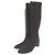 Botas largas de ante Jil Sander Castaño Marrón oscuro